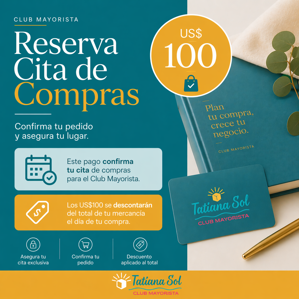 Reserva cita de compras