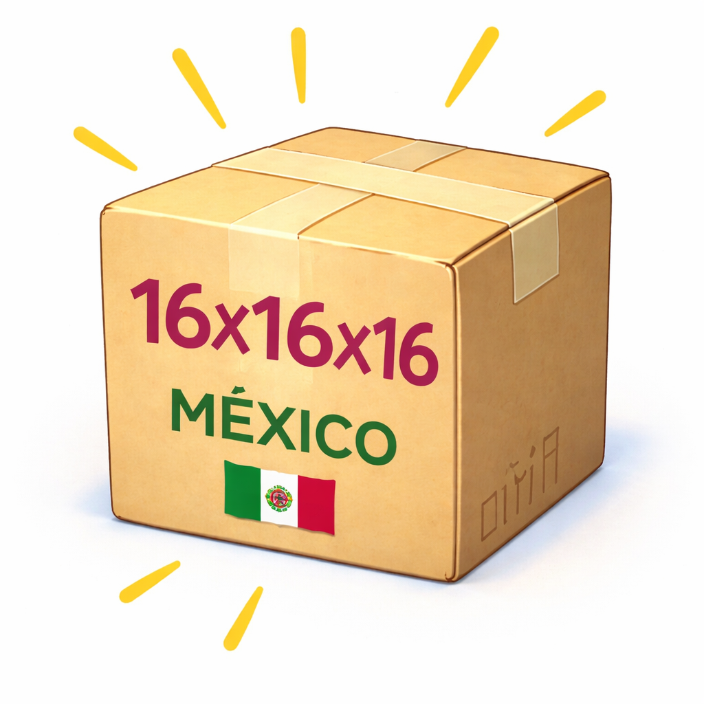 Envío a México caja 16x16x 16 pulgadas